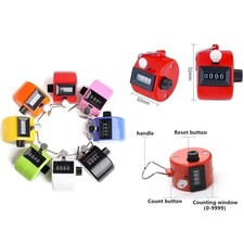 2pcs 4 Digit Counting Manual