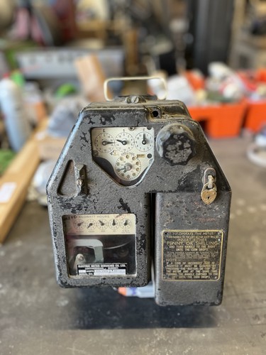 Rare antique coin operated - antique,