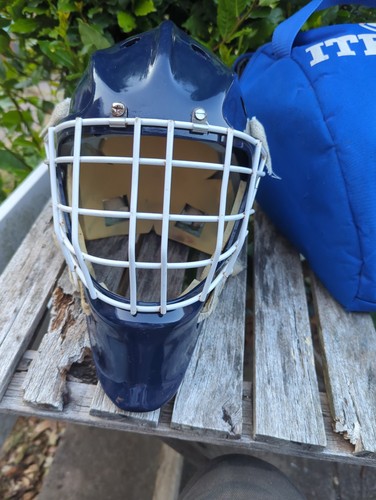 Vintage itech goalie mask - itech,