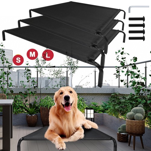 Metal frame dog cot - metal,