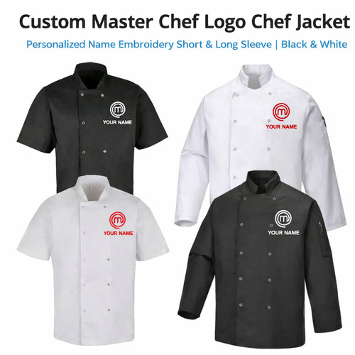 Master chef embroidered - master,