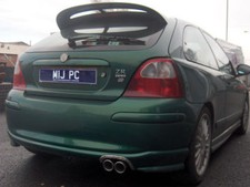 Direct Fit Cat Back MG ZR 1.4 Sport Stainless Steel Exhaust System Twin Tailpipe