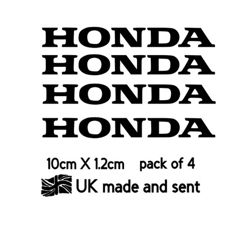 Honda stickers cm - 10, glossy