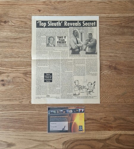 Red dragon 2002 film - dragon, newspaper