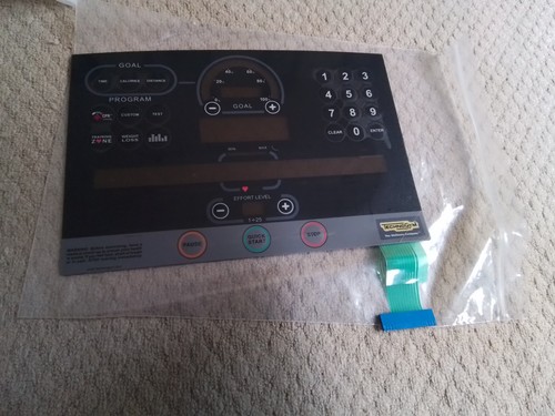 Keypad overlay for technogym - keypad,