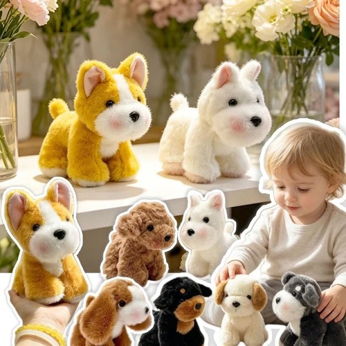 Kawaii puppy dog plush - puppy,