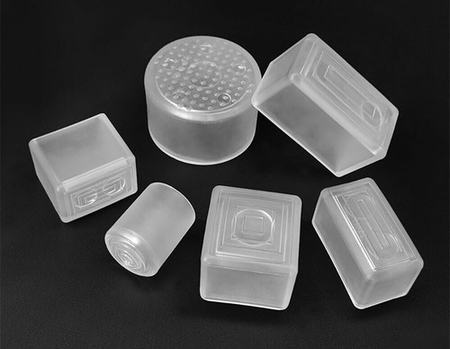 Rubber clear chair - chair, ferrules