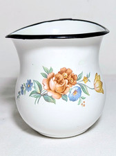 Vintage Enamel Ware Pitcher