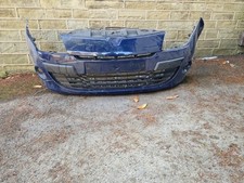 RENAULT MEGANE 2008-2012 BUMPER FRONT BLUE
