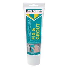 Bartoline Fix Grout Wall Tile Powder Fully Waterproof Cement-Based White 330g