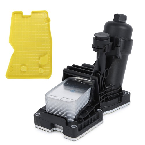 Oil cooler filter housing - oil,