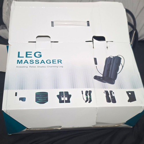 Air compression leg massager - leg,