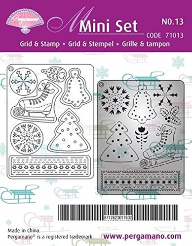 Pergamano mini set - set, grid