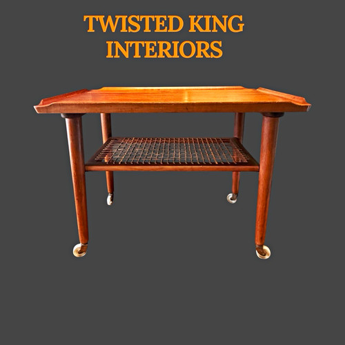 1960 danish teak woven - 1960’s,