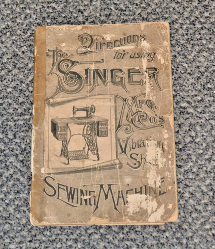 1890 singer sewing machine - singer,