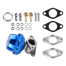 Universal 38Mm  External Turbo Wastegate Dump Silver for all turbo Kit