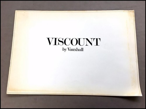 1969 vauxhall viscount - gm,
