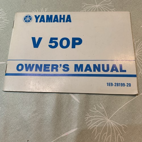 Yamaha 50p moped owner s - v,