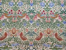 William Morris Strawberry Thief Natural Tapestry Fabric.Price Per Metre