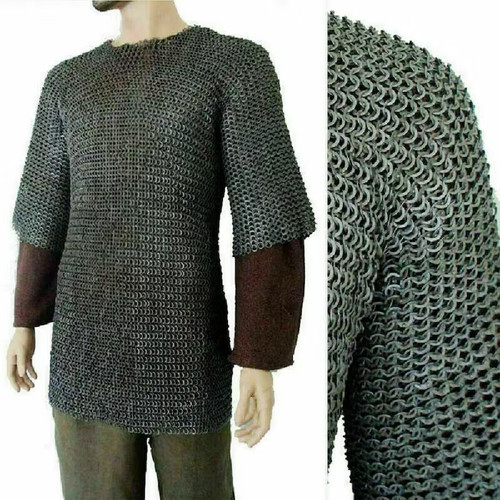 Chainmail shirt 9mm flat - shirt,