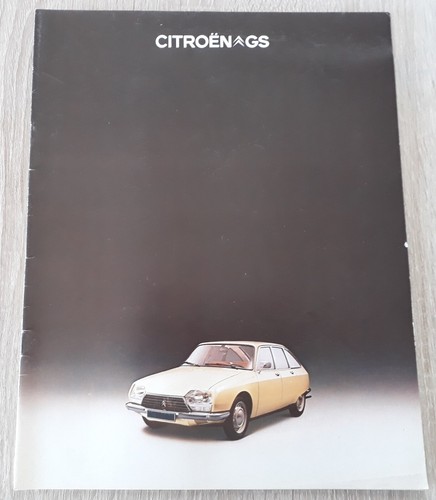 Citroen range brochure 1976 - gs,