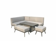 Kimmie Fabric Sofa Dining With