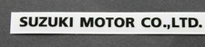 Suzuki GT750/550/500/380/250/185/125/GS750/550/RE5, Side Panel Decal/Sticker