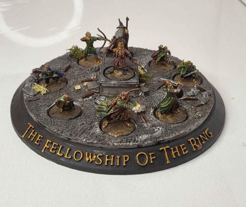 Unpainted balins tomb diorama - balins,