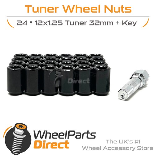 Wheel nuts tuner black - tuner,