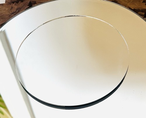 Round frameless clea - x,