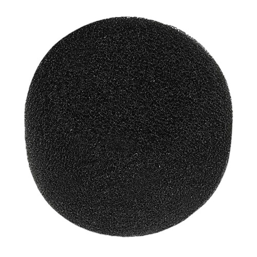 Black foam windscreen cover - black,