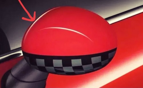 Wing mirror cover caps - mirror, jcw