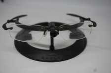 Oakley Spike Lens 1 Titanium Brown Rx Eyeglass Frames Sunglasses 11-802 Why Ti