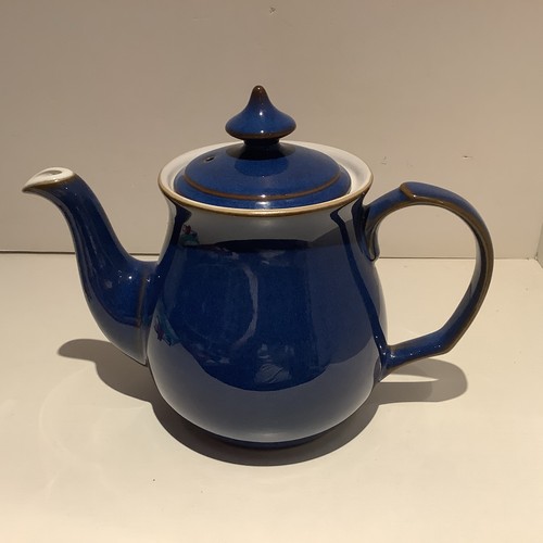 Denby imperial blue - blue, teapot