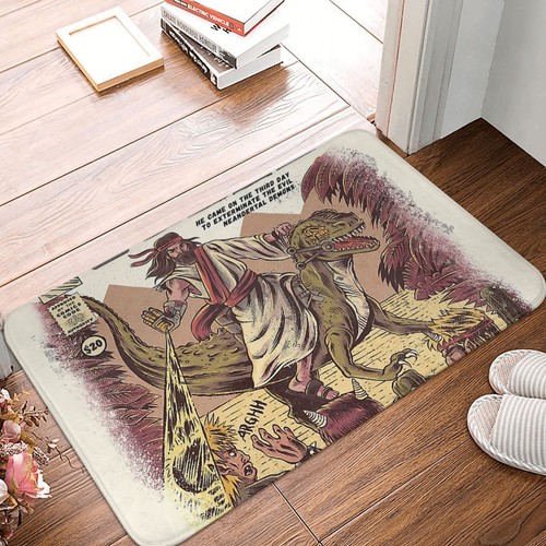 Dinosaurs bath non slip carpet - non-slip,