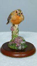 Border fine arts Baby robin on stump WB60, Russell Willis Free Delivery