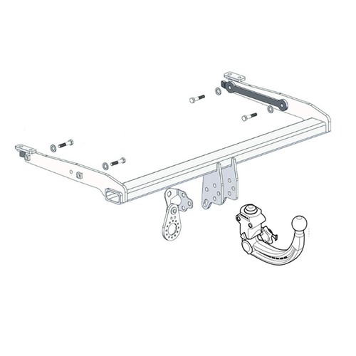Westfalia towbar for - towbar, audi