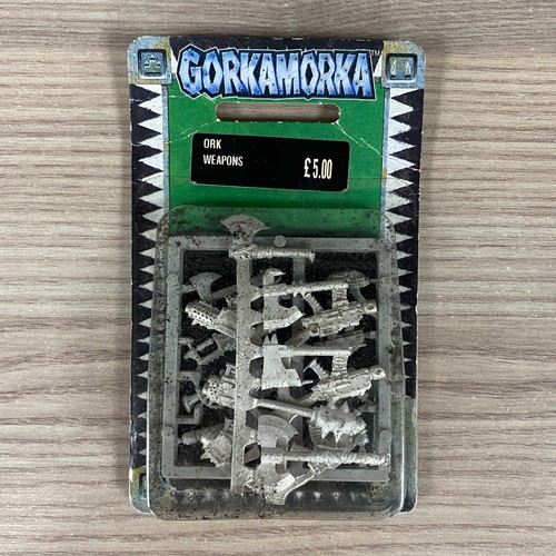 Ork weapons gorkamorka blister - gorkamorka,