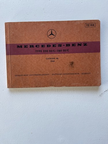Genuine 1968 mercedes benz - genuine,