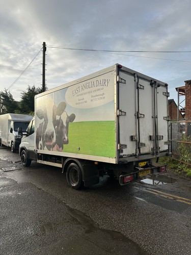 Iveco luton rear box fridge - iveco,