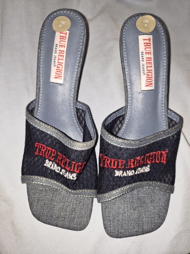 Blue denim stiletto heels - ,
