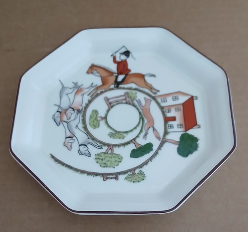 Wedgwood hunting scenes - wedgwood,