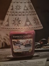 Nordic Yankee candle Shade And tray for a Large Jar (Candle Not Included)