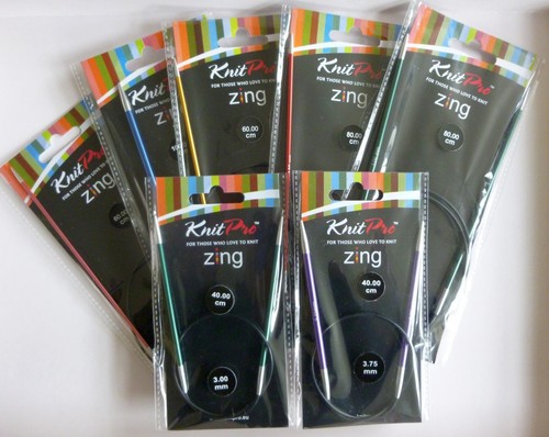 Knitpro zing fixed circular - fixed,