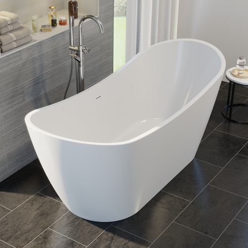 Freestanding double ended bath - freestanding,
