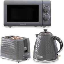 Daewoo Argyle Grey Kettle 2
