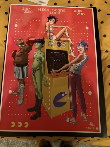 Gorillaz pac man song - gorillaz,