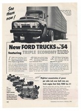 1954 Ford Truck Ad: F-800 w