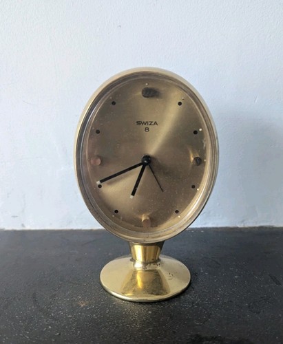 Swiza oval egg gold alarm - 8,