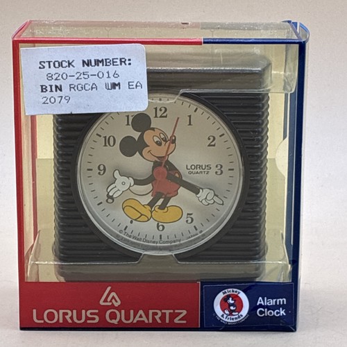Vintage mickey mouse alarm - mickey,
